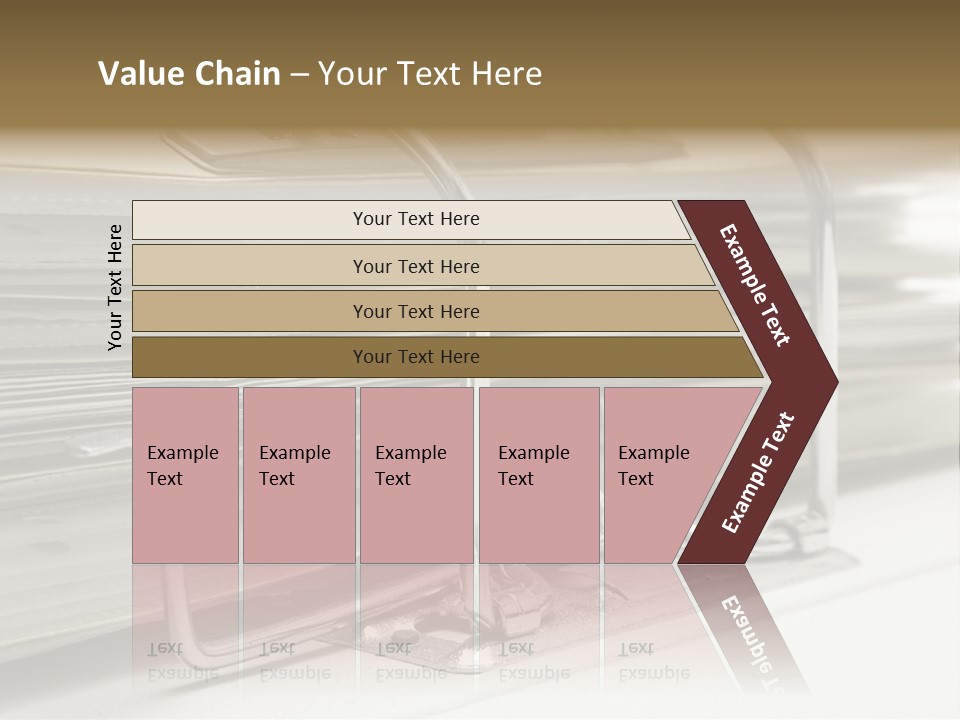 Open Lever Arch File (Close View) PowerPoint Template