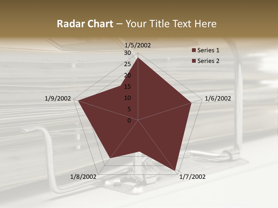 Open Lever Arch File (Close View) PowerPoint Template