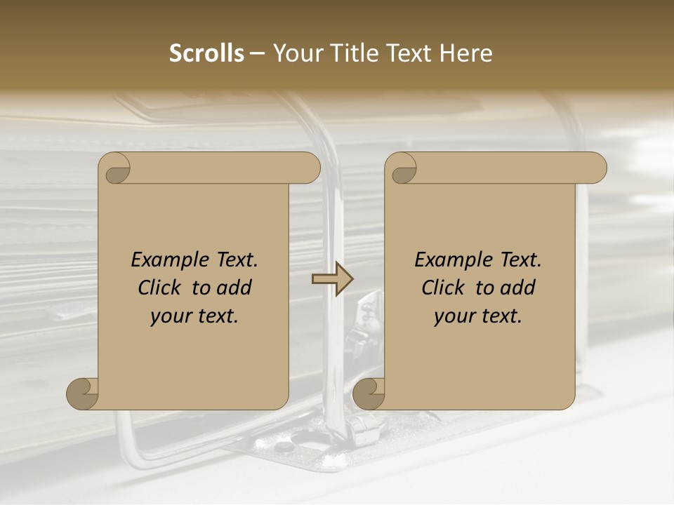 Open Lever Arch File (Close View) PowerPoint Template