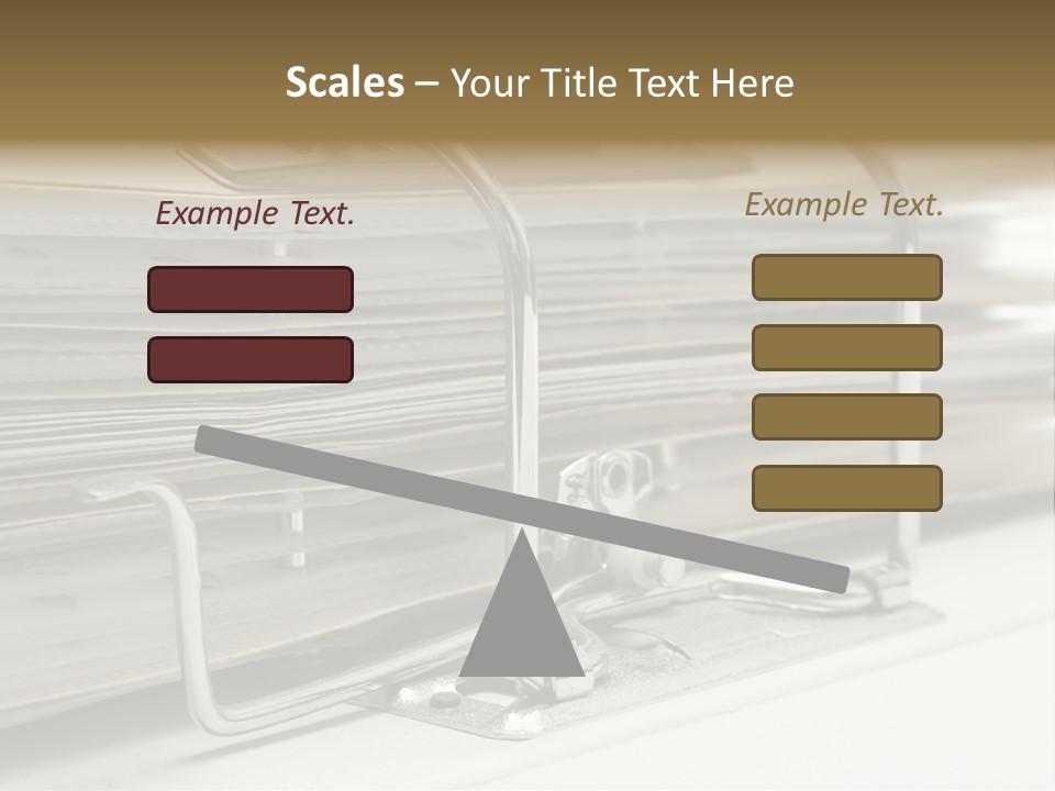 Open Lever Arch File (Close View) PowerPoint Template