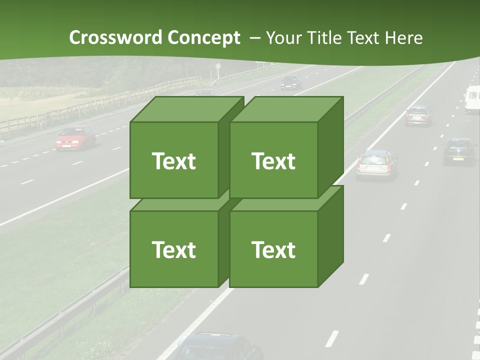 Highway PowerPoint Template