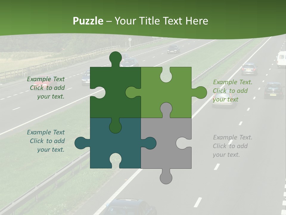 Highway PowerPoint Template