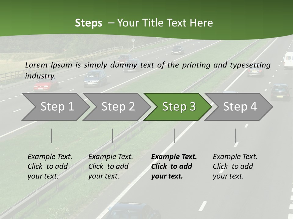 Highway PowerPoint Template