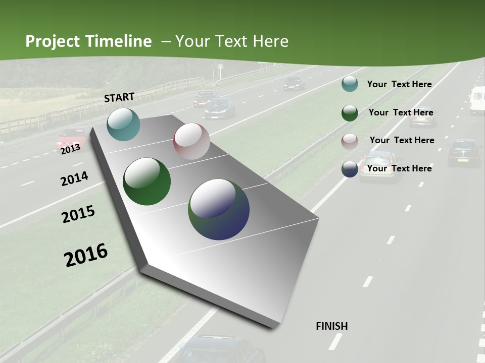 Highway PowerPoint Template