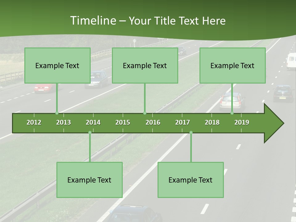 Highway PowerPoint Template