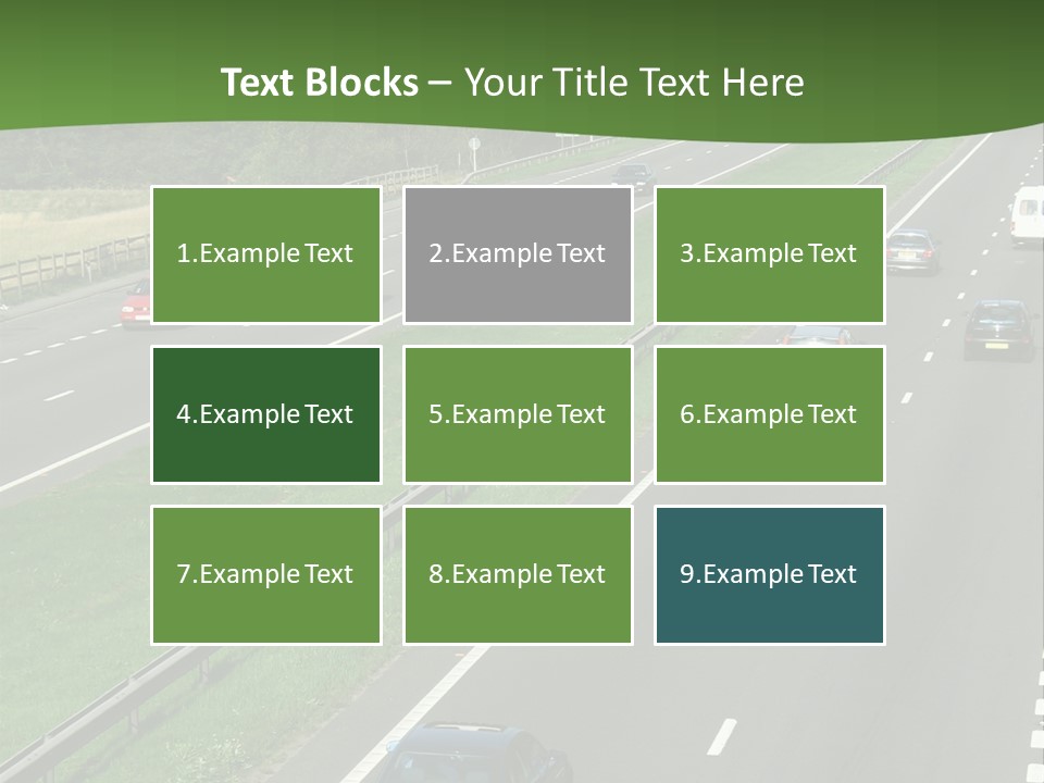 Highway PowerPoint Template
