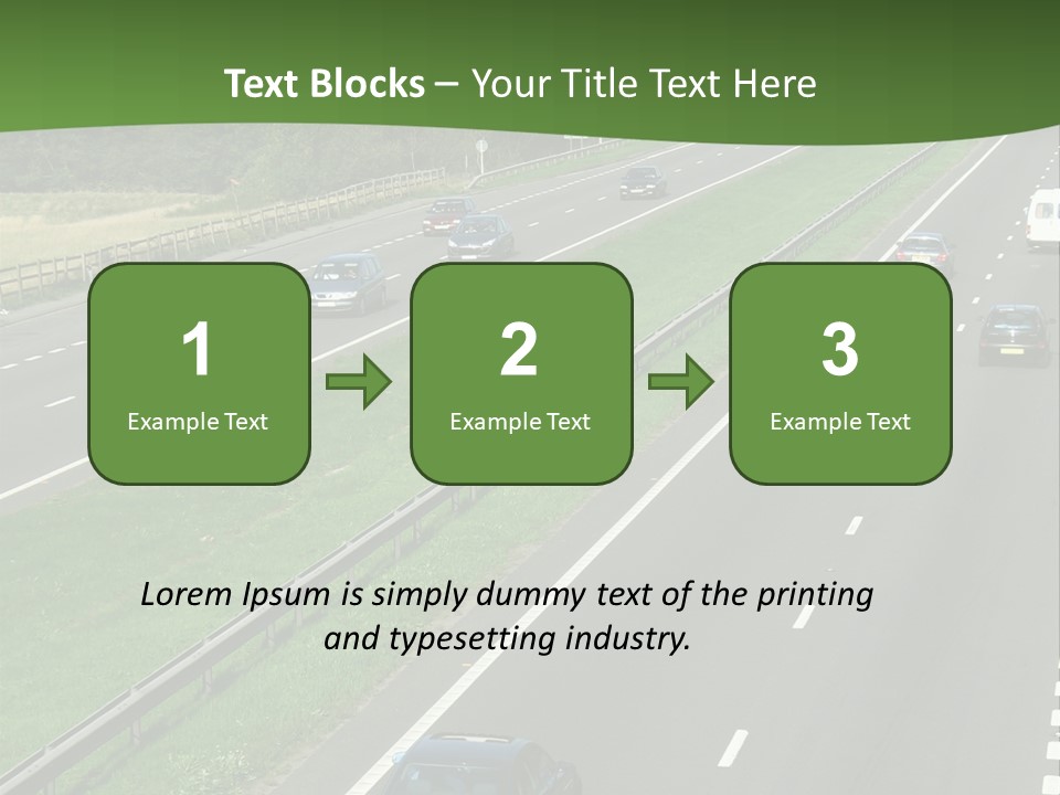Highway PowerPoint Template