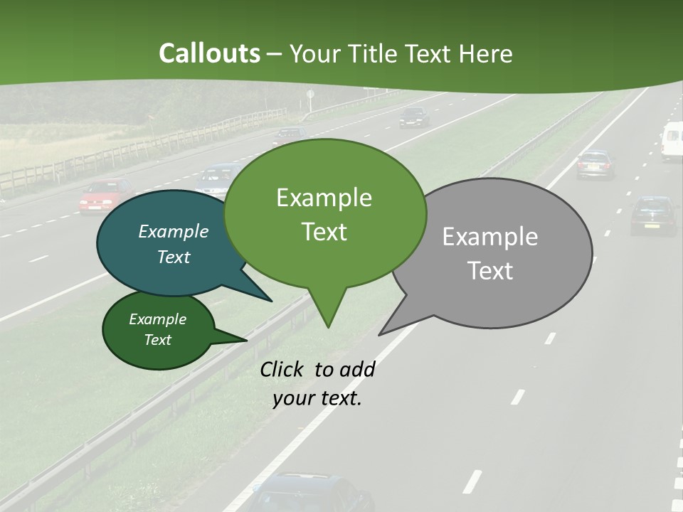 Highway PowerPoint Template