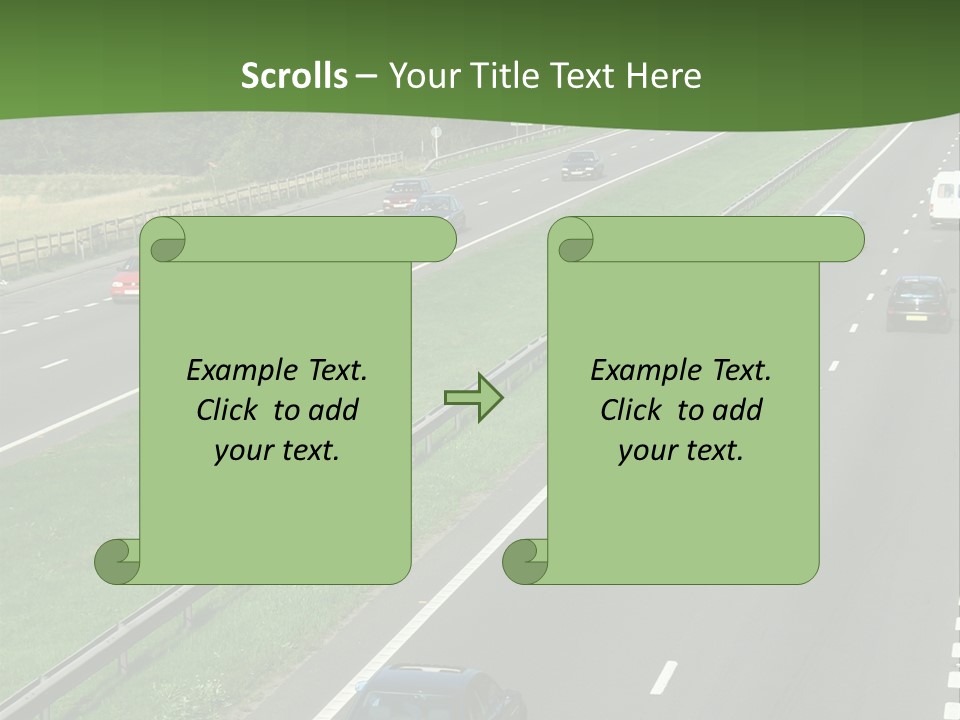 Highway PowerPoint Template