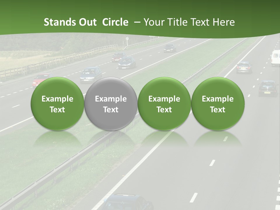 Highway PowerPoint Template