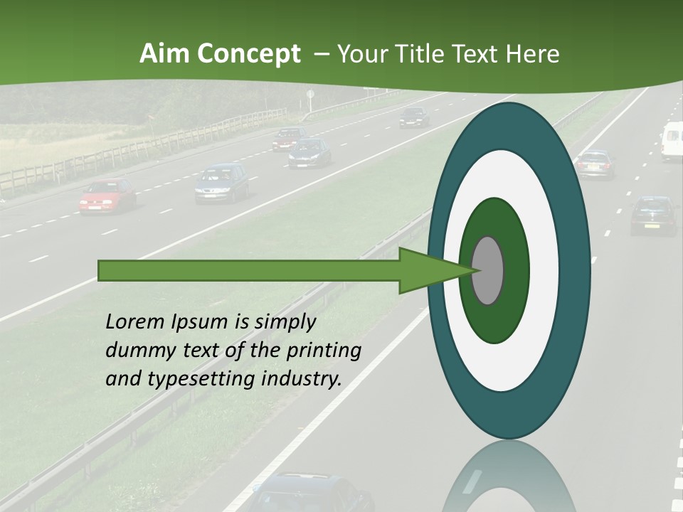 Highway PowerPoint Template