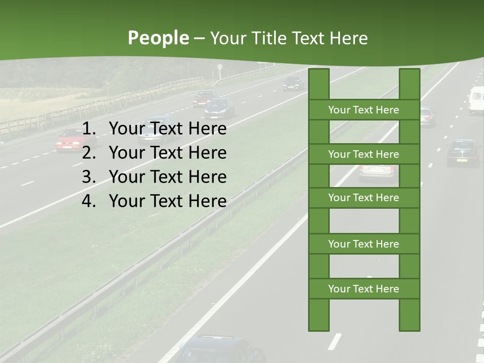 Highway PowerPoint Template