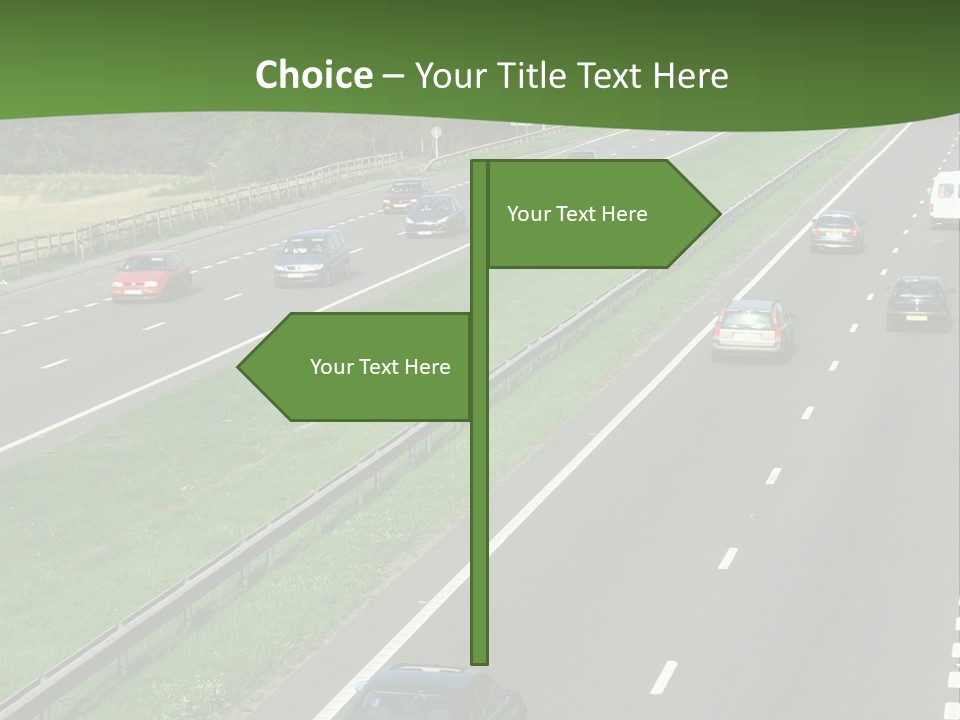 Highway PowerPoint Template
