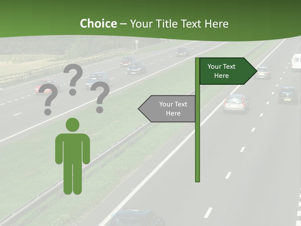 Highway PowerPoint Template