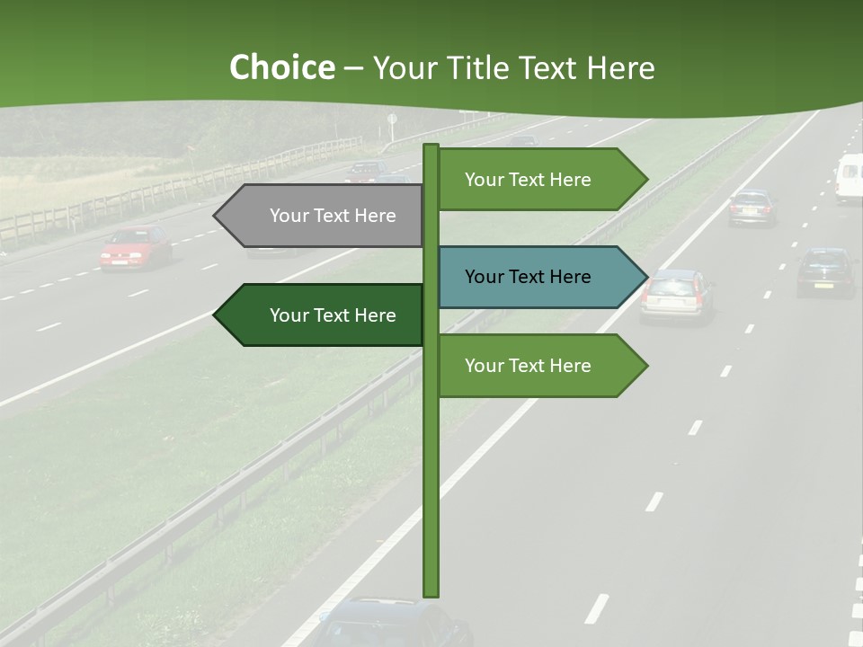 Highway PowerPoint Template