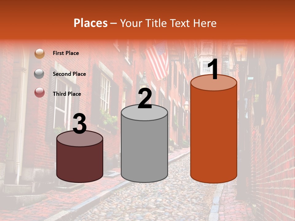 Beacon Hill, Boston PowerPoint Template