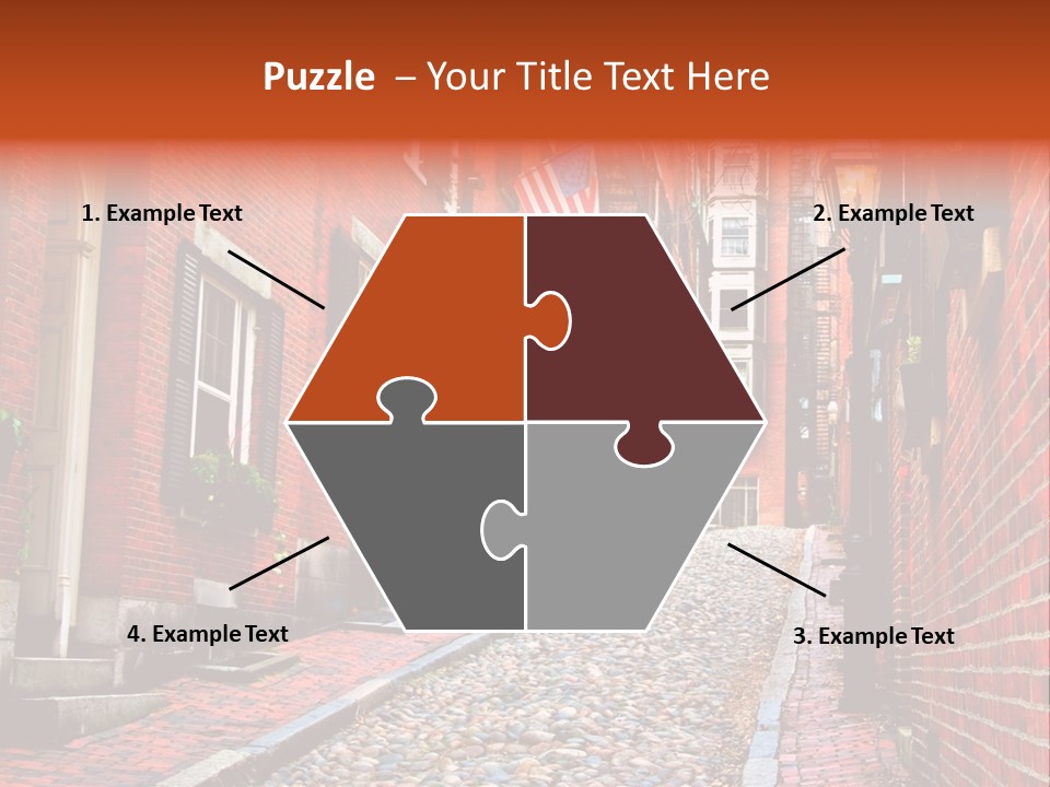 Beacon Hill, Boston PowerPoint Template