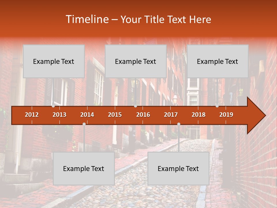 Beacon Hill, Boston PowerPoint Template