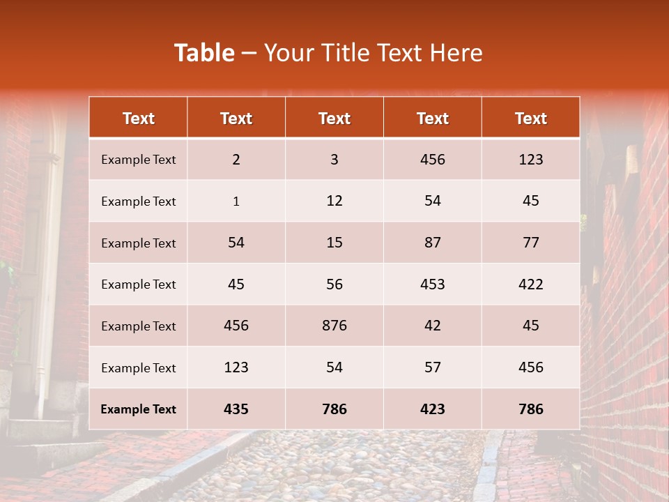Beacon Hill, Boston PowerPoint Template