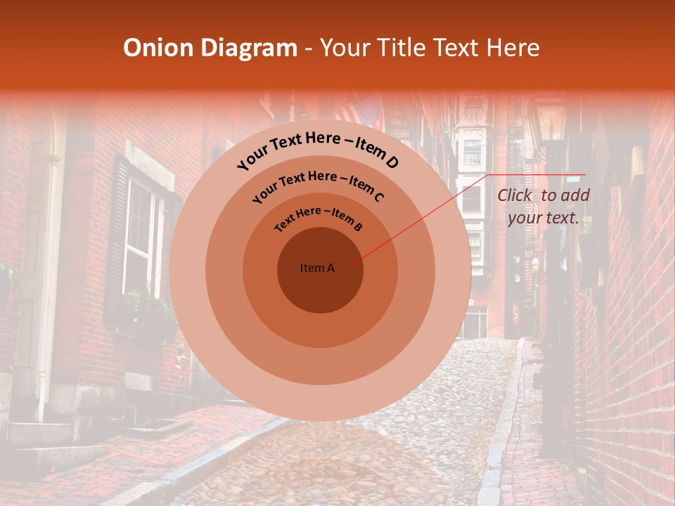 Beacon Hill, Boston PowerPoint Template