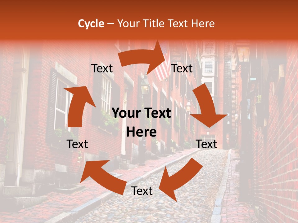 Beacon Hill, Boston PowerPoint Template