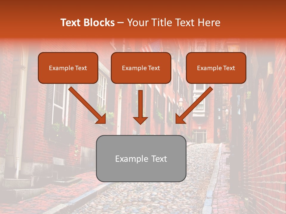 Beacon Hill, Boston PowerPoint Template