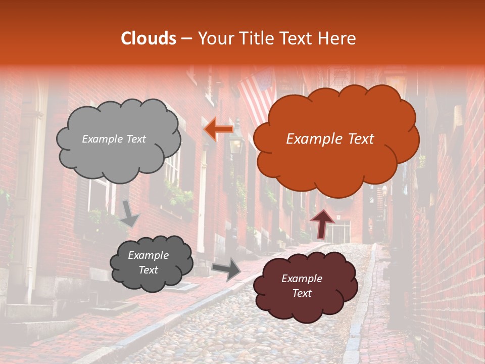 Beacon Hill, Boston PowerPoint Template