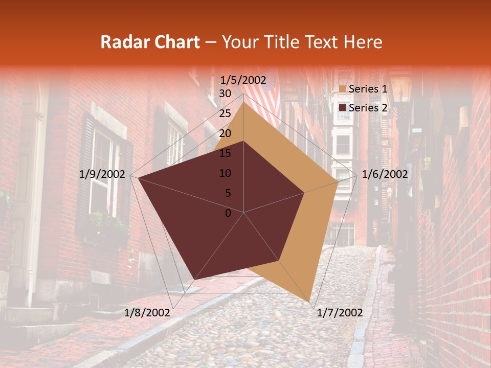 Beacon Hill, Boston PowerPoint Template