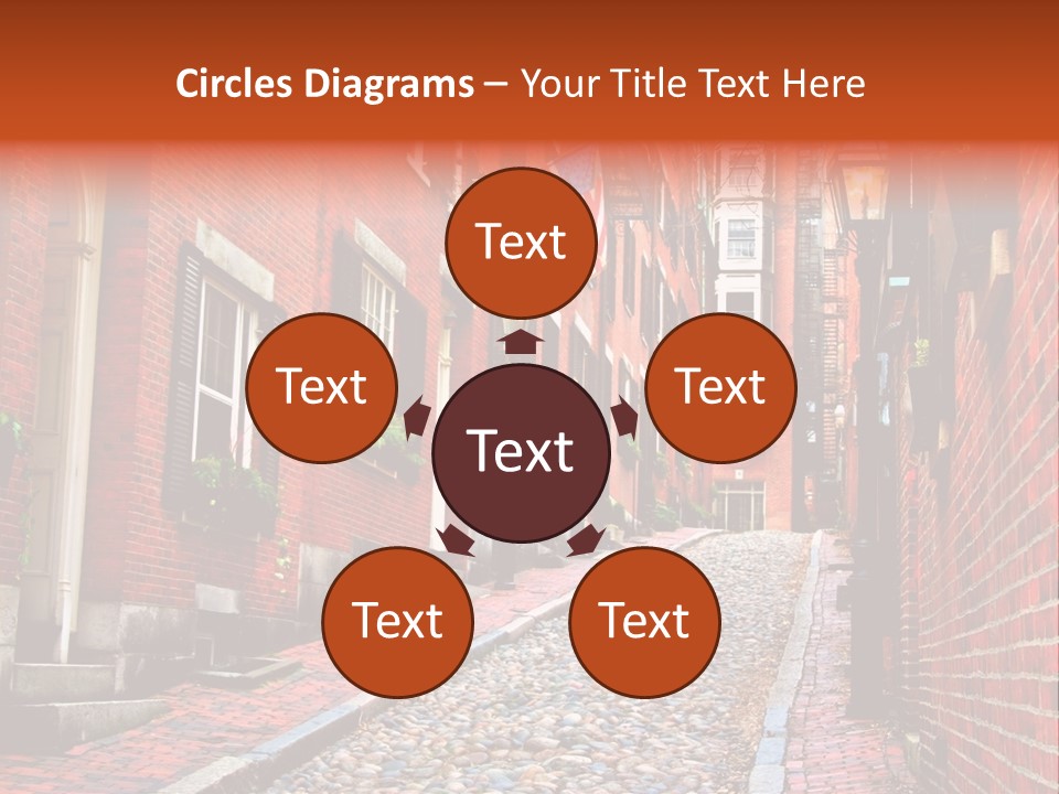 Beacon Hill, Boston PowerPoint Template
