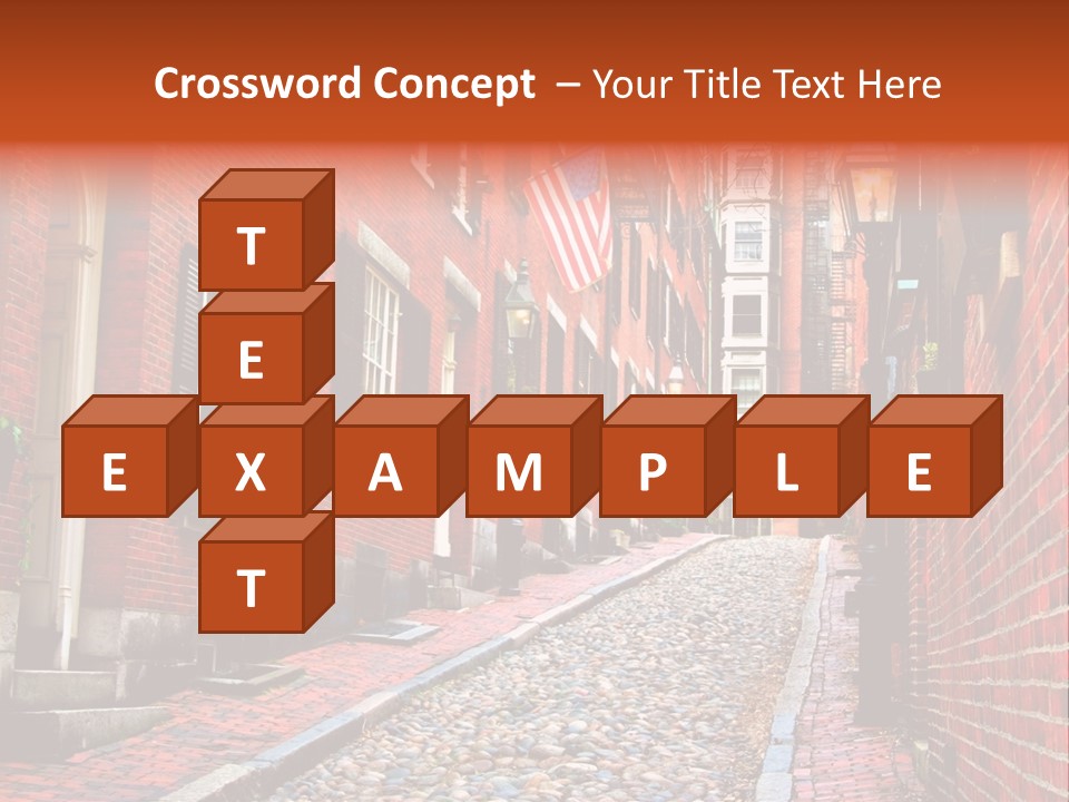 Beacon Hill, Boston PowerPoint Template