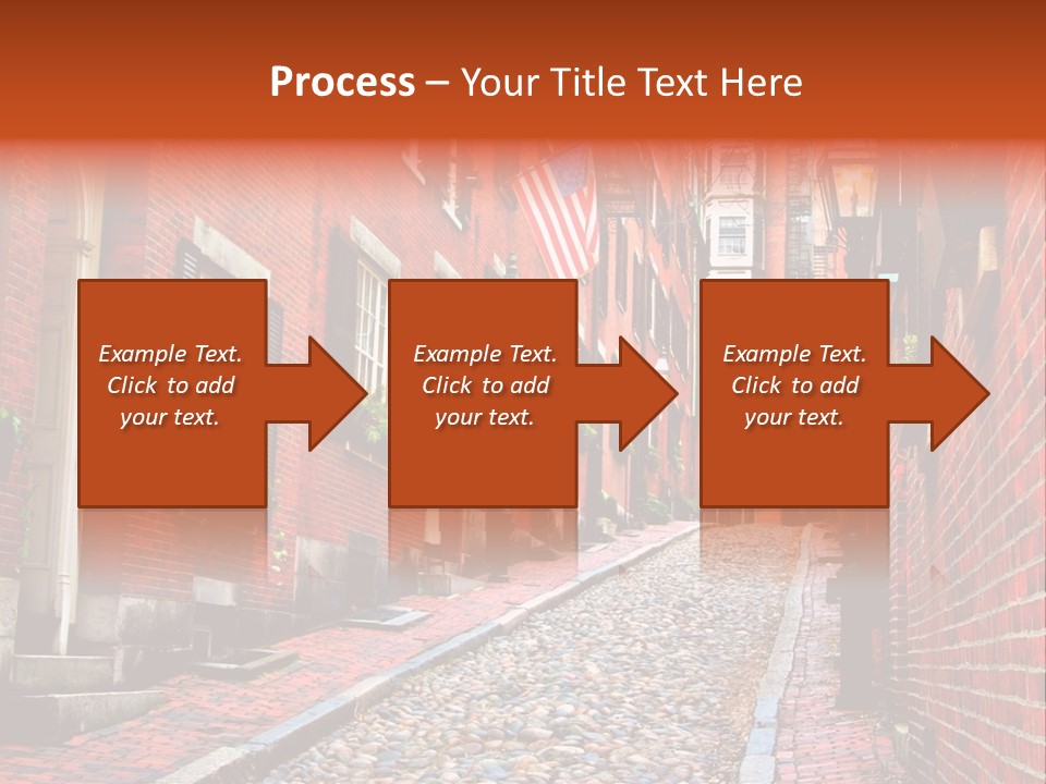 Beacon Hill, Boston PowerPoint Template
