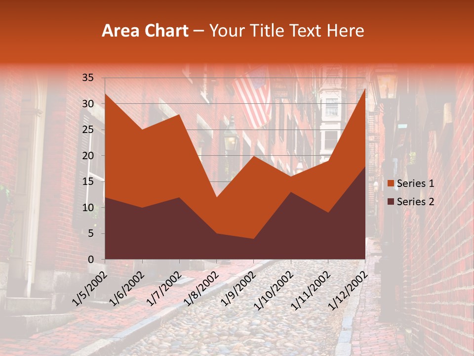 Beacon Hill, Boston PowerPoint Template