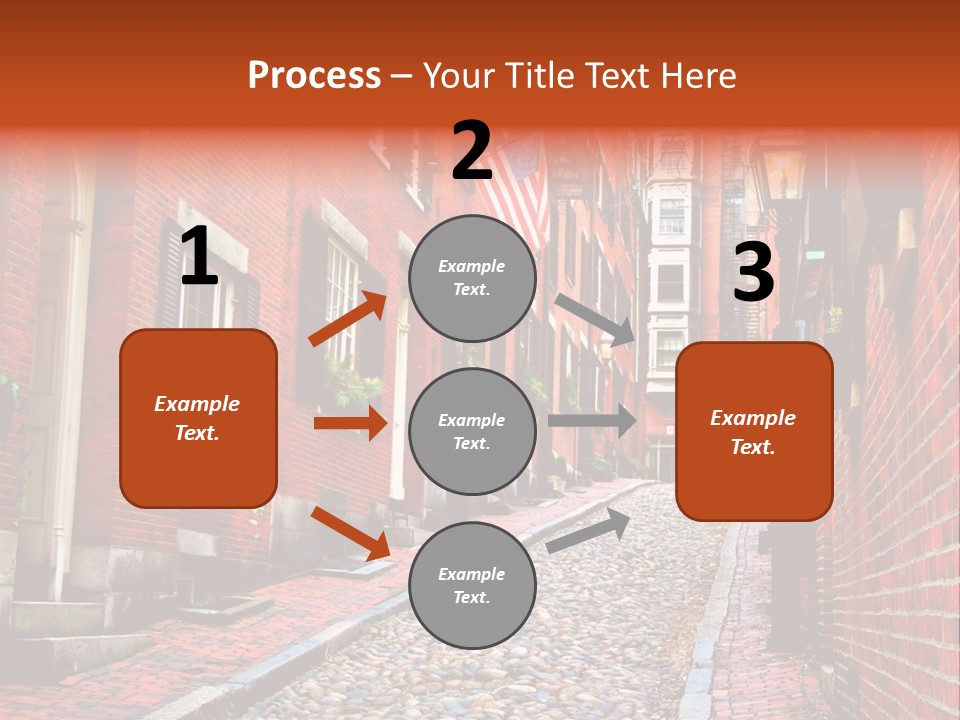 Beacon Hill, Boston PowerPoint Template