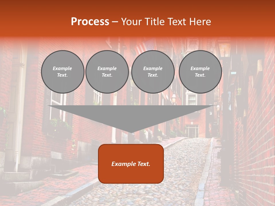 Beacon Hill, Boston PowerPoint Template