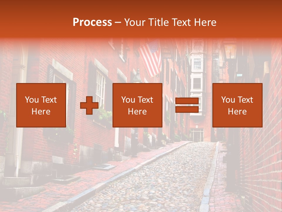 Beacon Hill, Boston PowerPoint Template