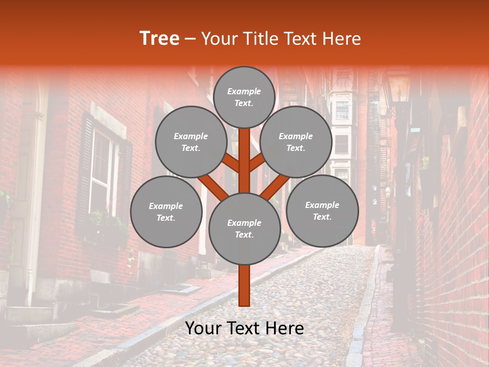 Beacon Hill, Boston PowerPoint Template