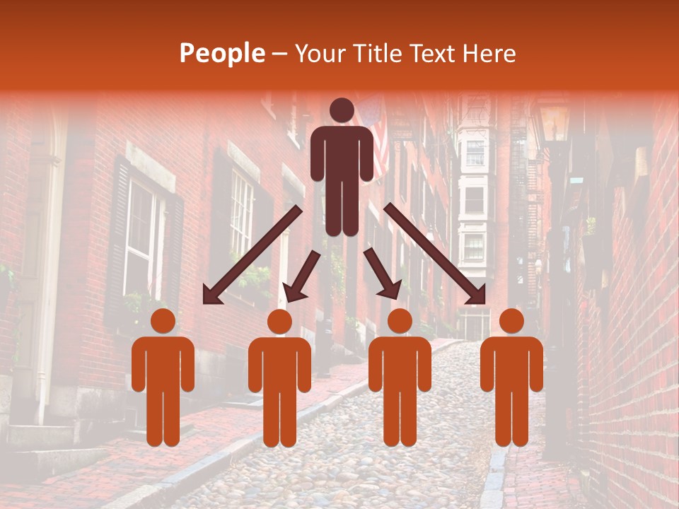 Beacon Hill, Boston PowerPoint Template