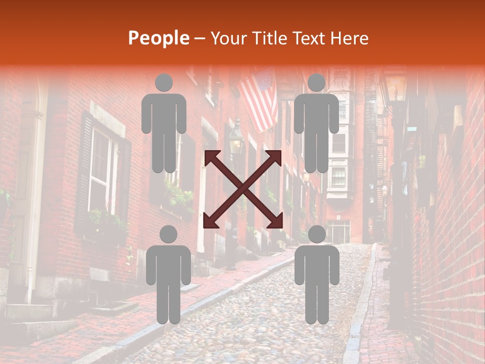 Beacon Hill, Boston PowerPoint Template
