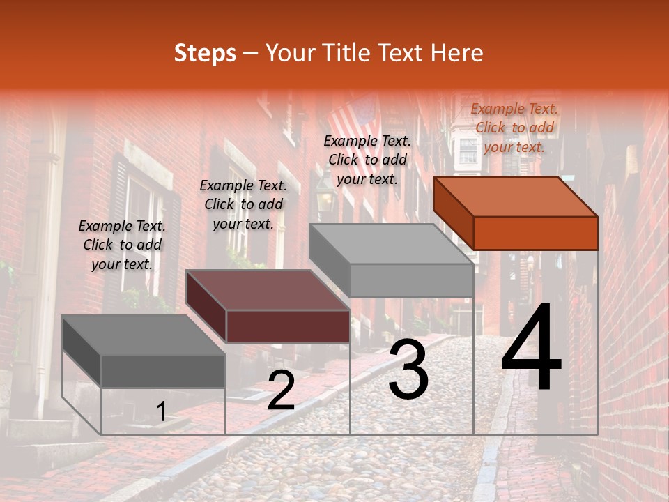 Beacon Hill, Boston PowerPoint Template