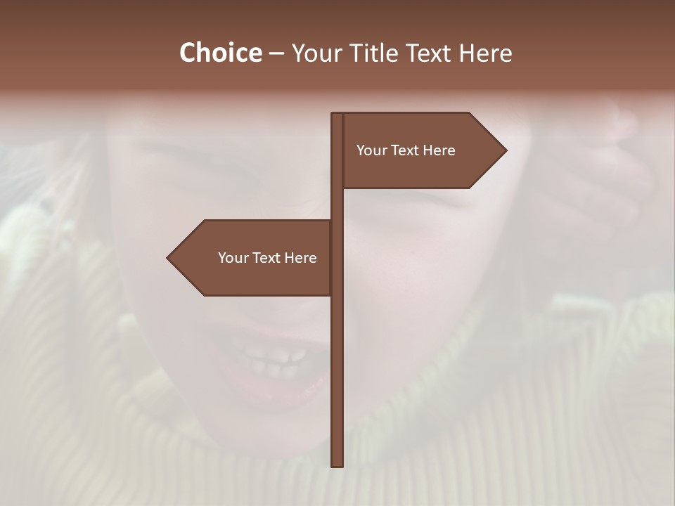 Angry Girl PowerPoint Template