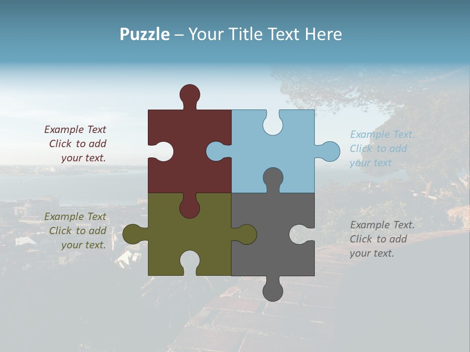 Retired Couple On Beach Series. Series1Rc PowerPoint Template