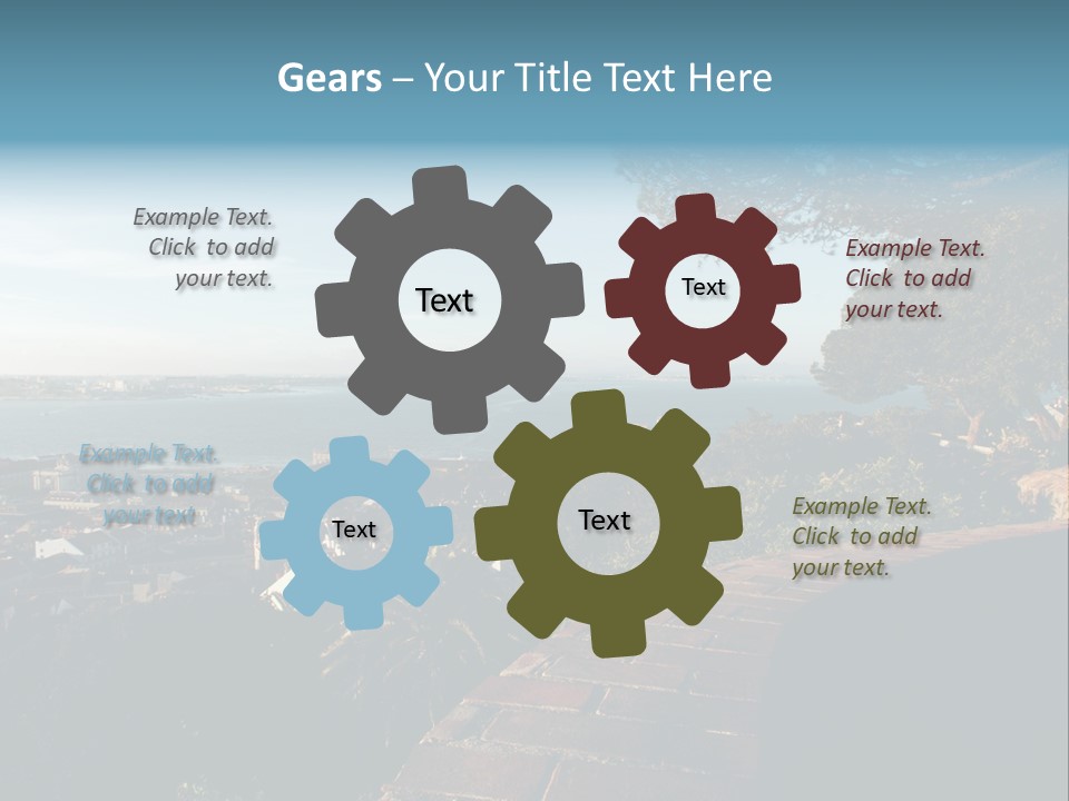 Retired Couple On Beach Series. Series1Rc PowerPoint Template