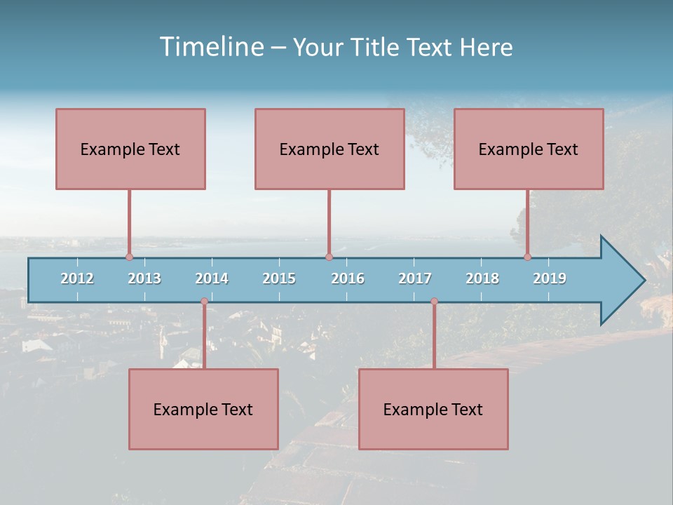 Retired Couple On Beach Series. Series1Rc PowerPoint Template