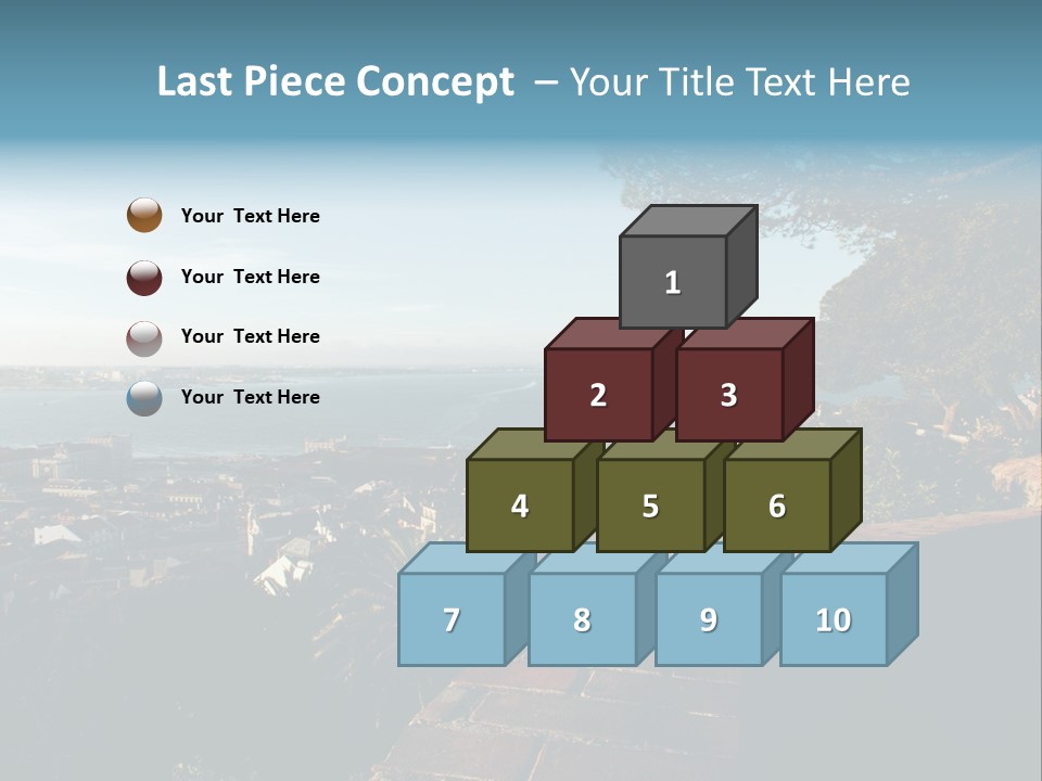 Retired Couple On Beach Series. Series1Rc PowerPoint Template