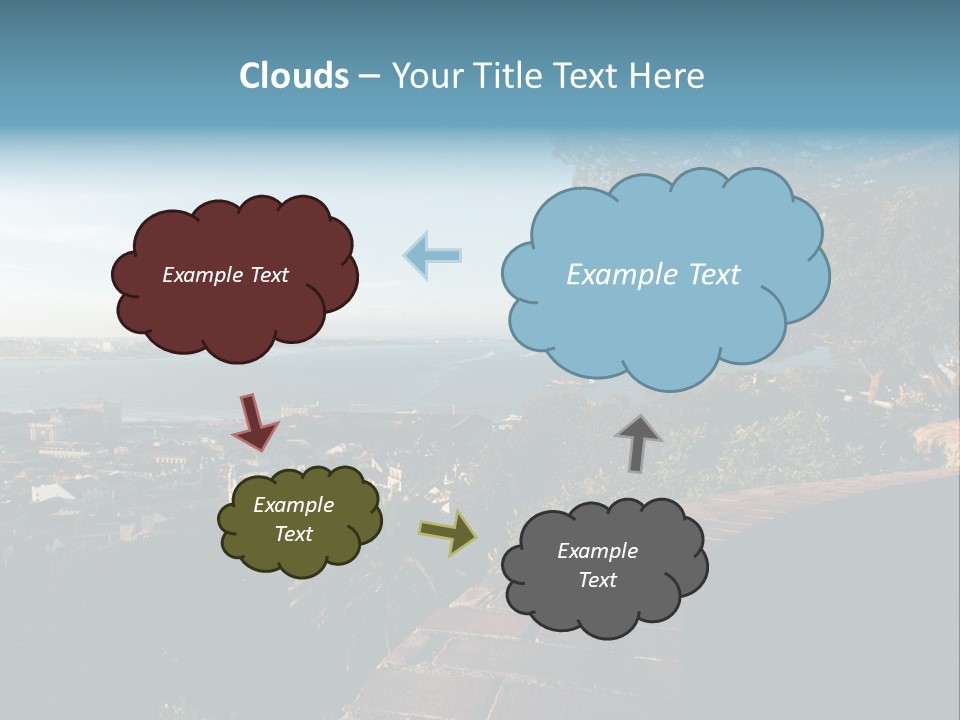 Retired Couple On Beach Series. Series1Rc PowerPoint Template
