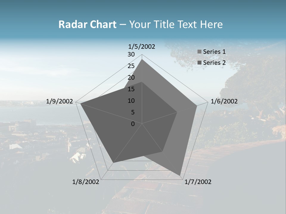 Retired Couple On Beach Series. Series1Rc PowerPoint Template