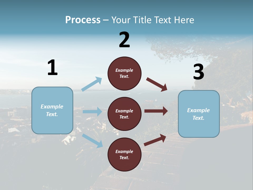Retired Couple On Beach Series. Series1Rc PowerPoint Template
