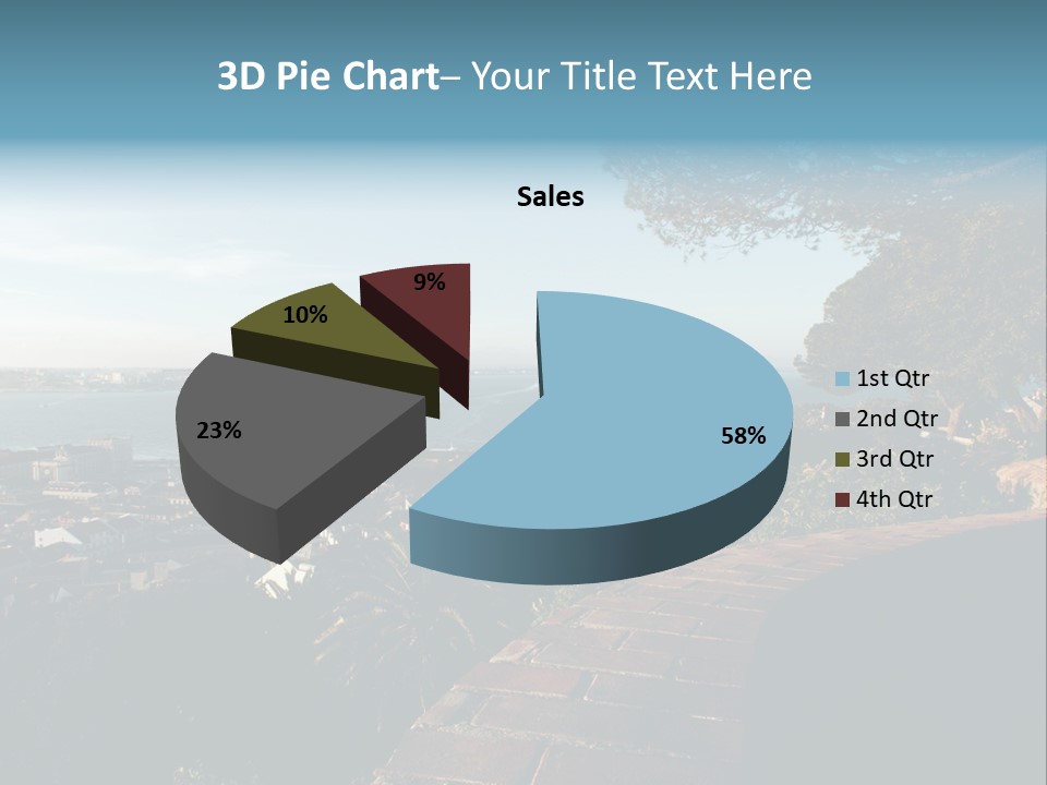 Retired Couple On Beach Series. Series1Rc PowerPoint Template