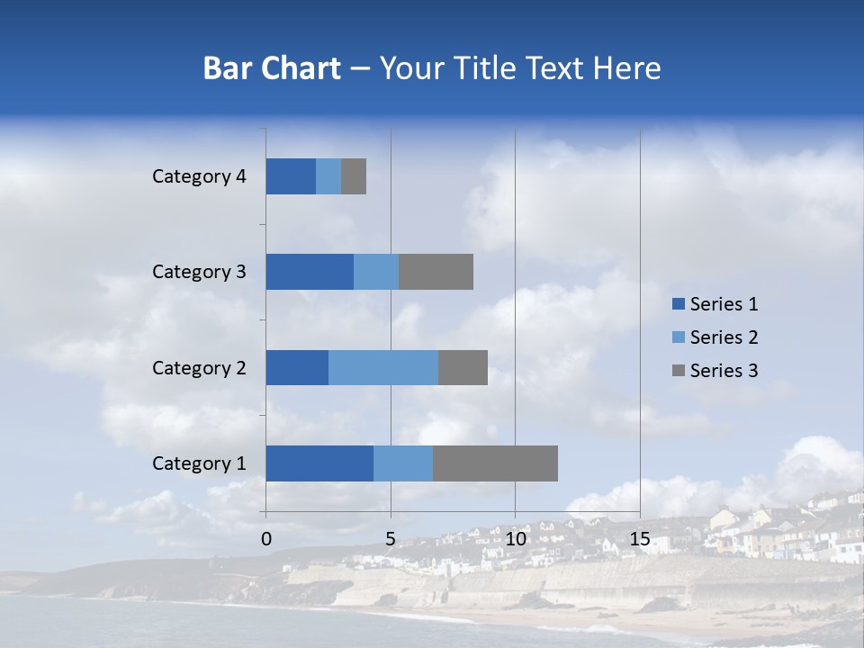 Porthleven, Cornwall, Uk With A Great Sky. PowerPoint Template
