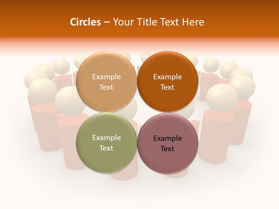 Symbolic Team #4 PowerPoint Template